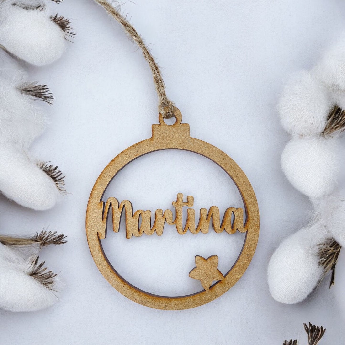 BOLA ESTRELLA MINI MADERA