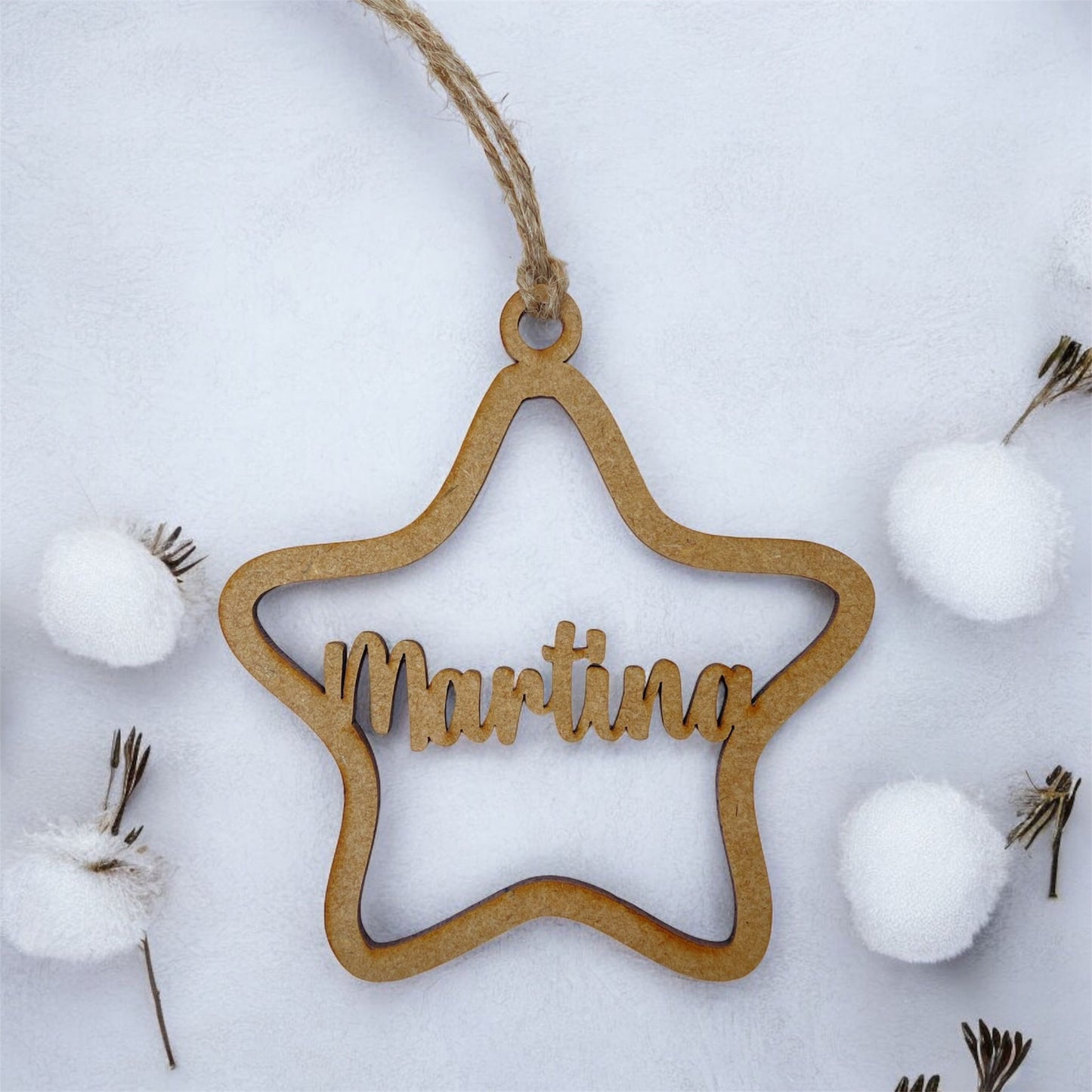 BOLA ESTRELLA MADERA