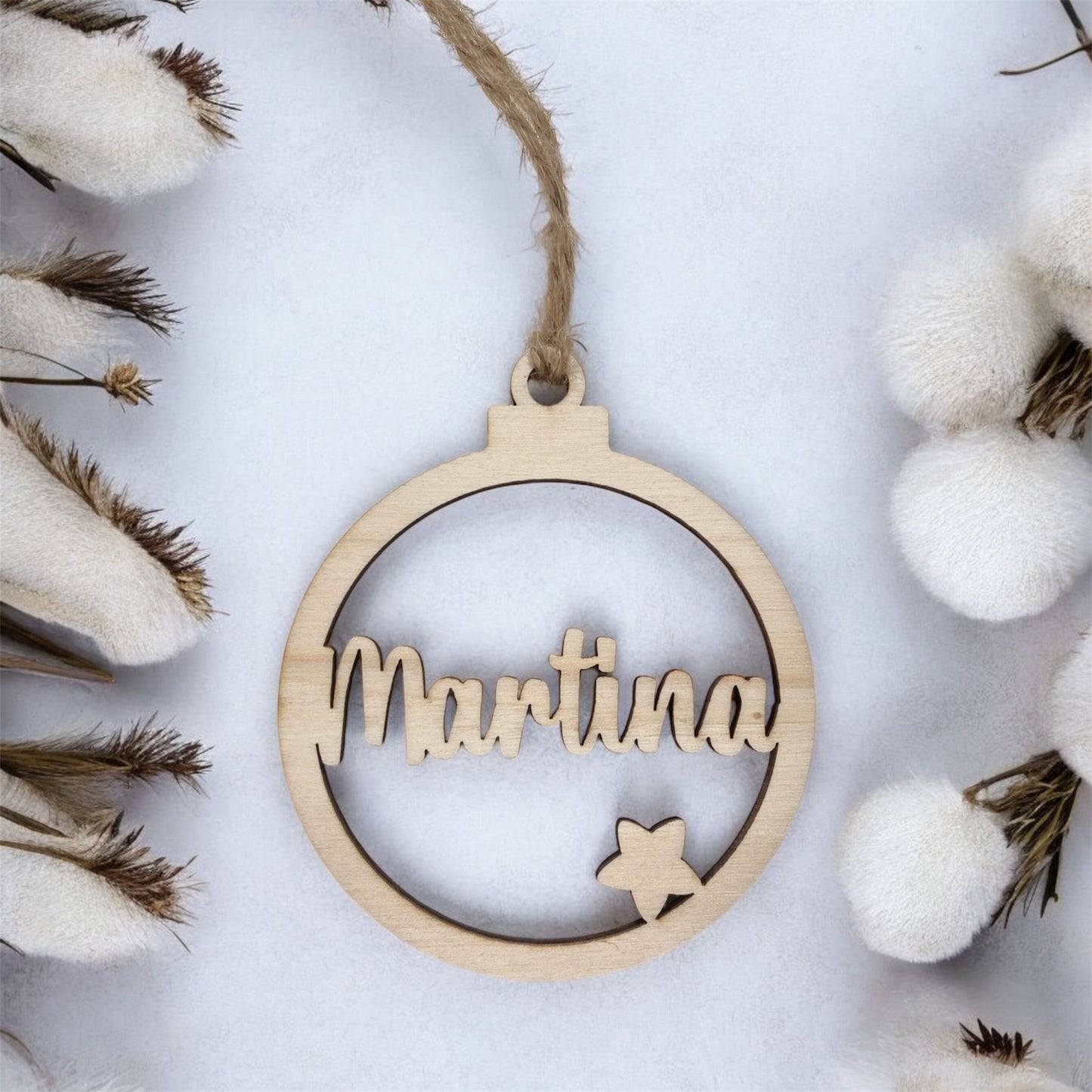 BOLA ESTRELLA MINI MADERA CLARITA