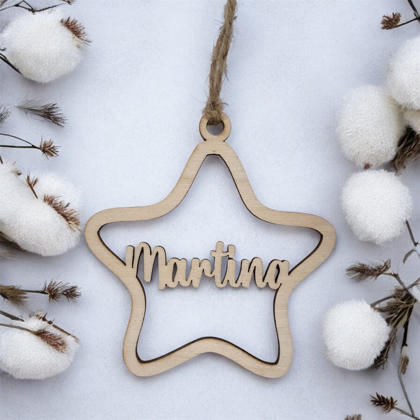 BOLA ESTRELLA MADERA CLARITA