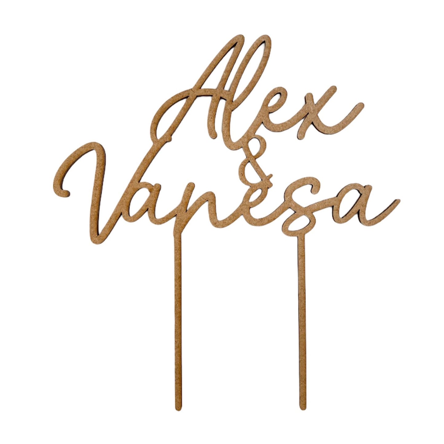 Topper BODA personalizado