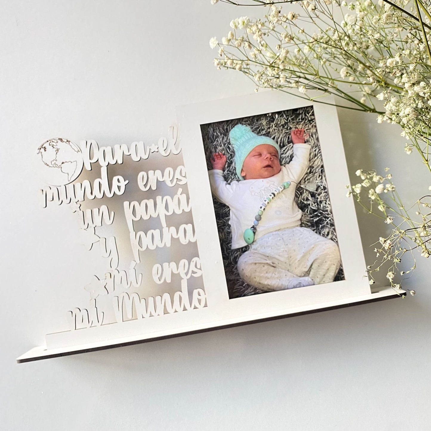 MARCO DÍA DEL PADRE CON FRASE (blanco)