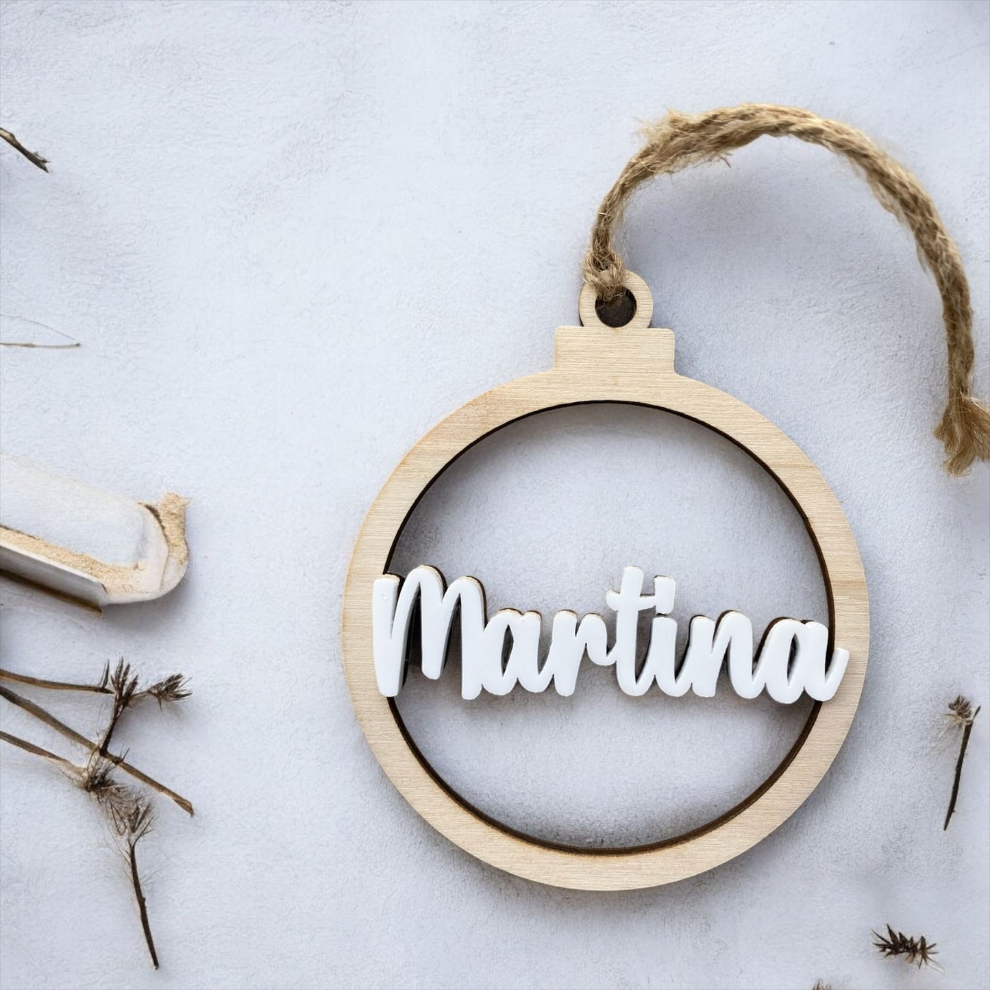 BOLA CÍRCULO MADERA CLARITA NOMBRE COLORES