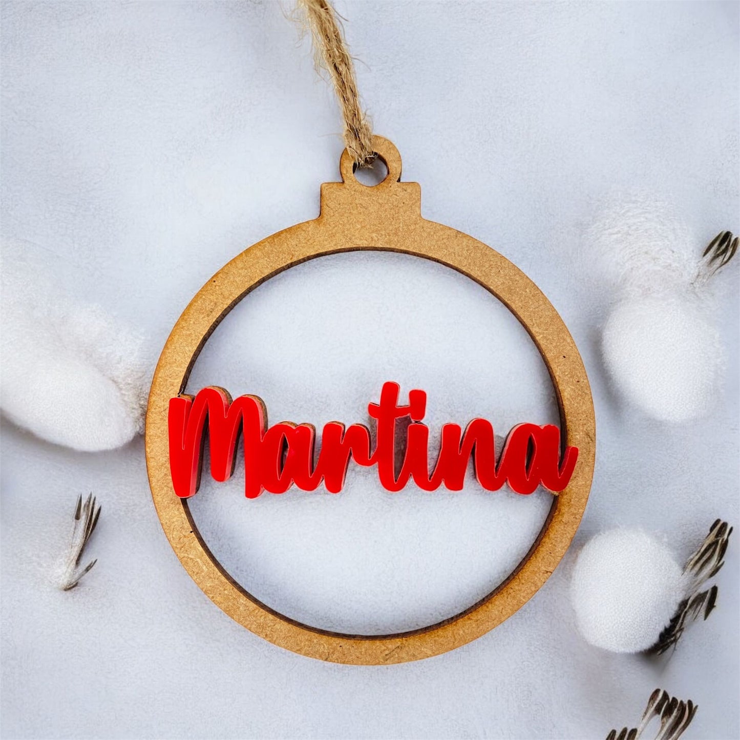 BOLA CÍRCULO MADERA NOMBRE COLORES