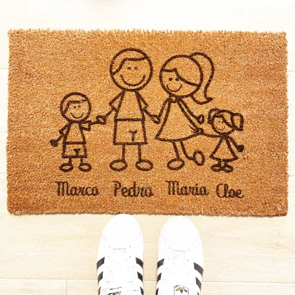 FELPUDO MUÑECOS FAMILIA PERSONALIZADO