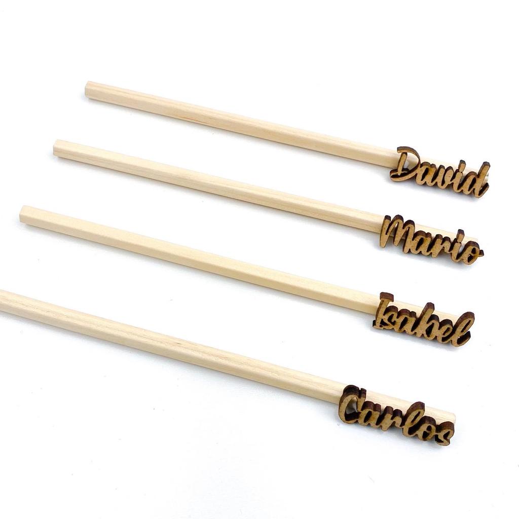 LÁPICES PERSONALIZADOS CON NOMBRE