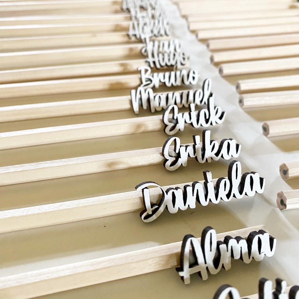 LÁPICES PERSONALIZADOS CON NOMBRE