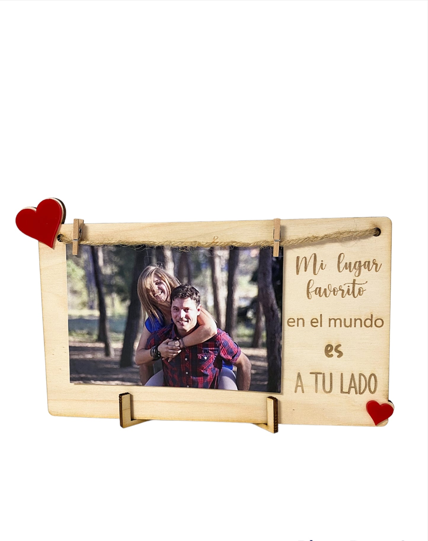 MARCO FOTOS ESPECIAL SAN VALENTÍN (madera)