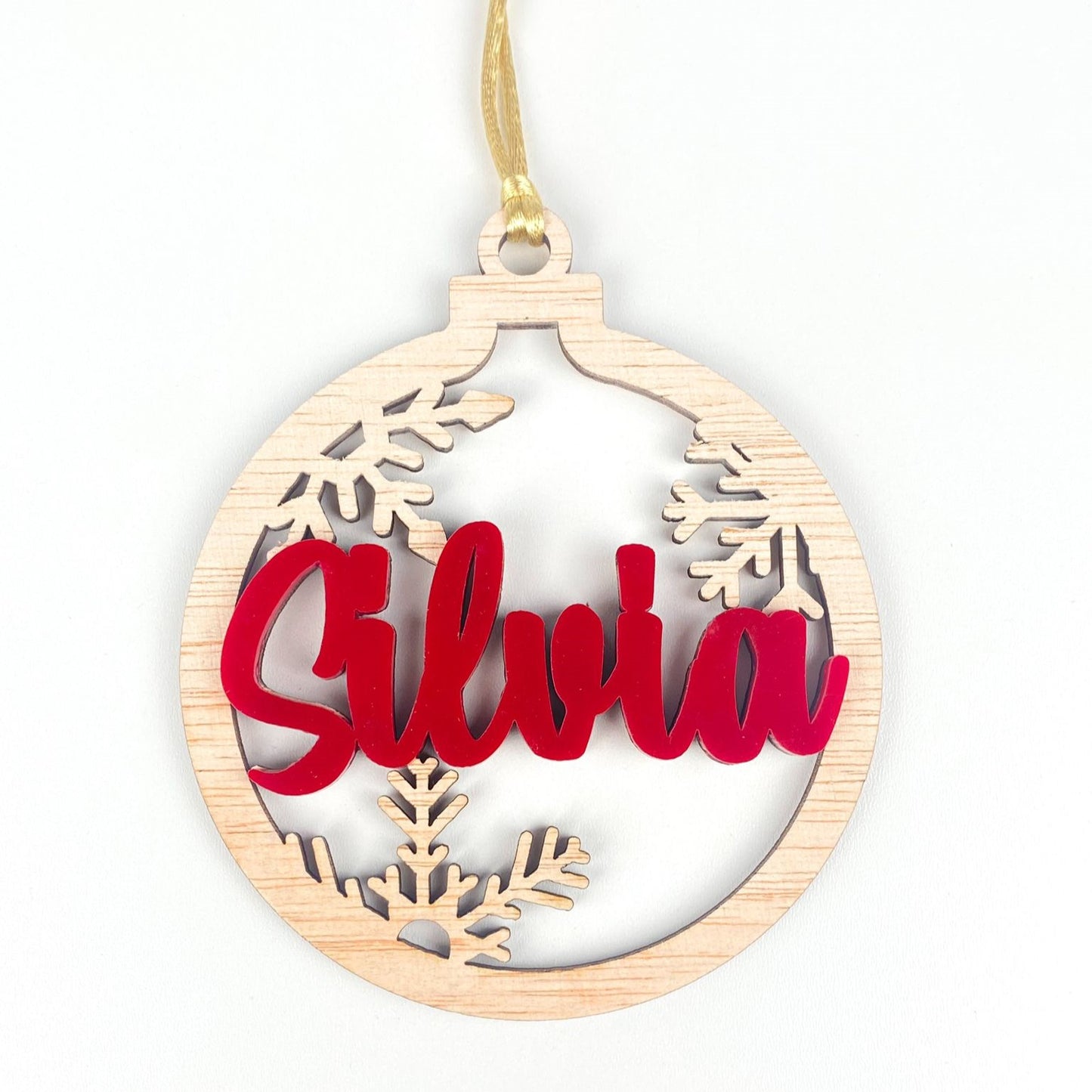 BOLA TRES COPOS MADERA CLARITA NOMBRE COLORES