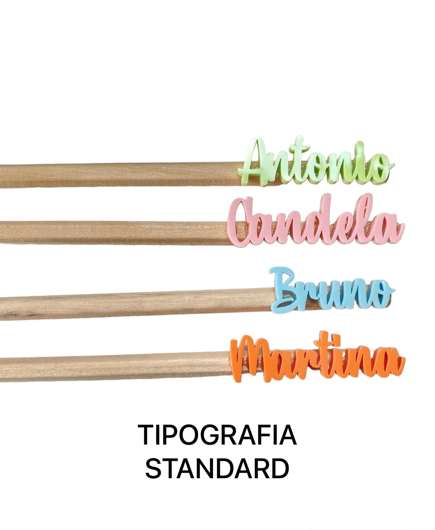 LÁPICES PERSONALIZADOS CON NOMBRE