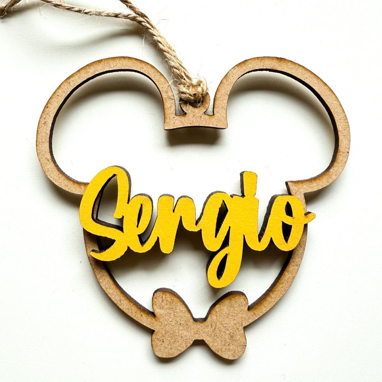 BOLA MICKEY MADERA NOMBRE COLORES