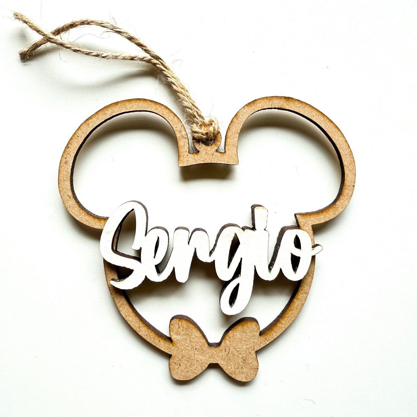 BOLA MICKEY MADERA NOMBRE COLORES