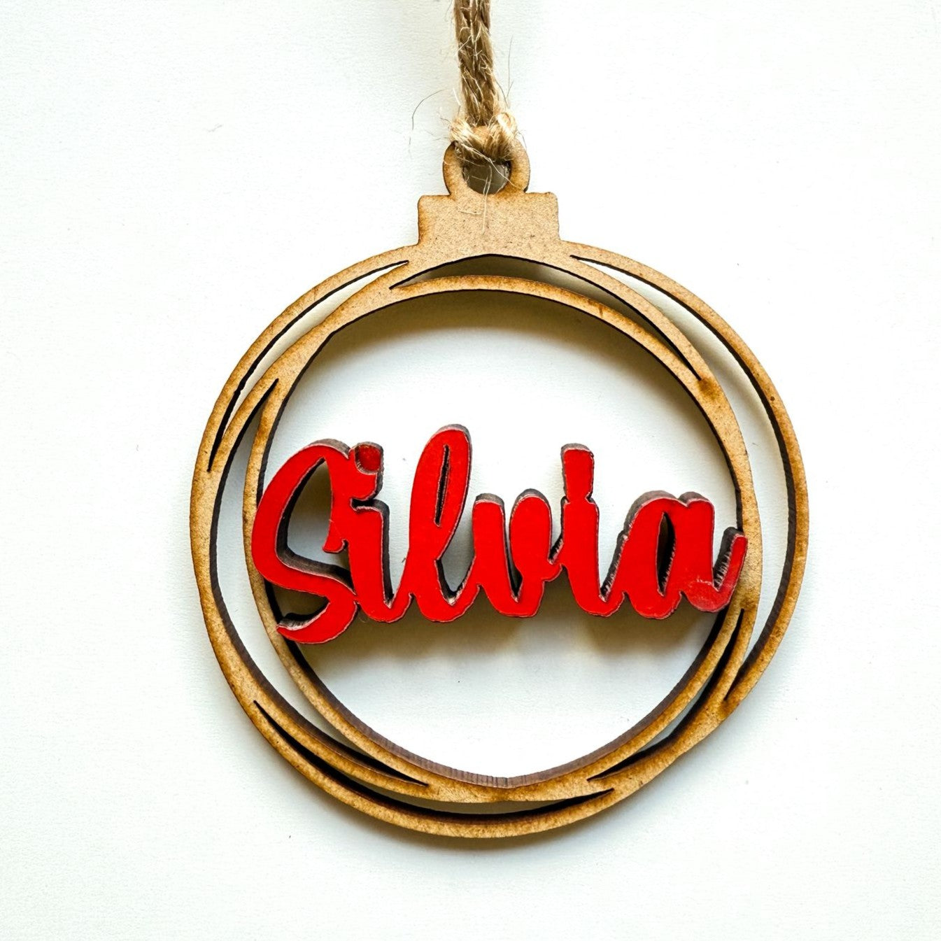 BOLA CONCENTRICA MADERA NOMBRE COLORES