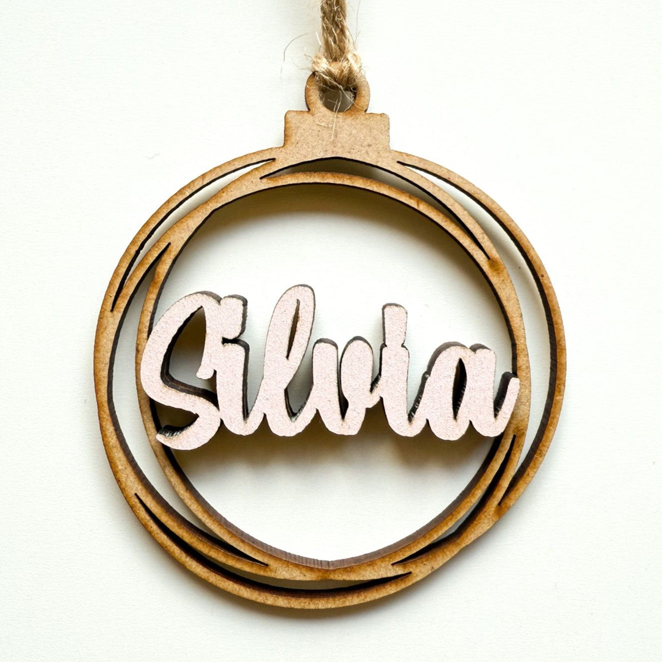 BOLA CONCENTRICA MADERA NOMBRE COLORES