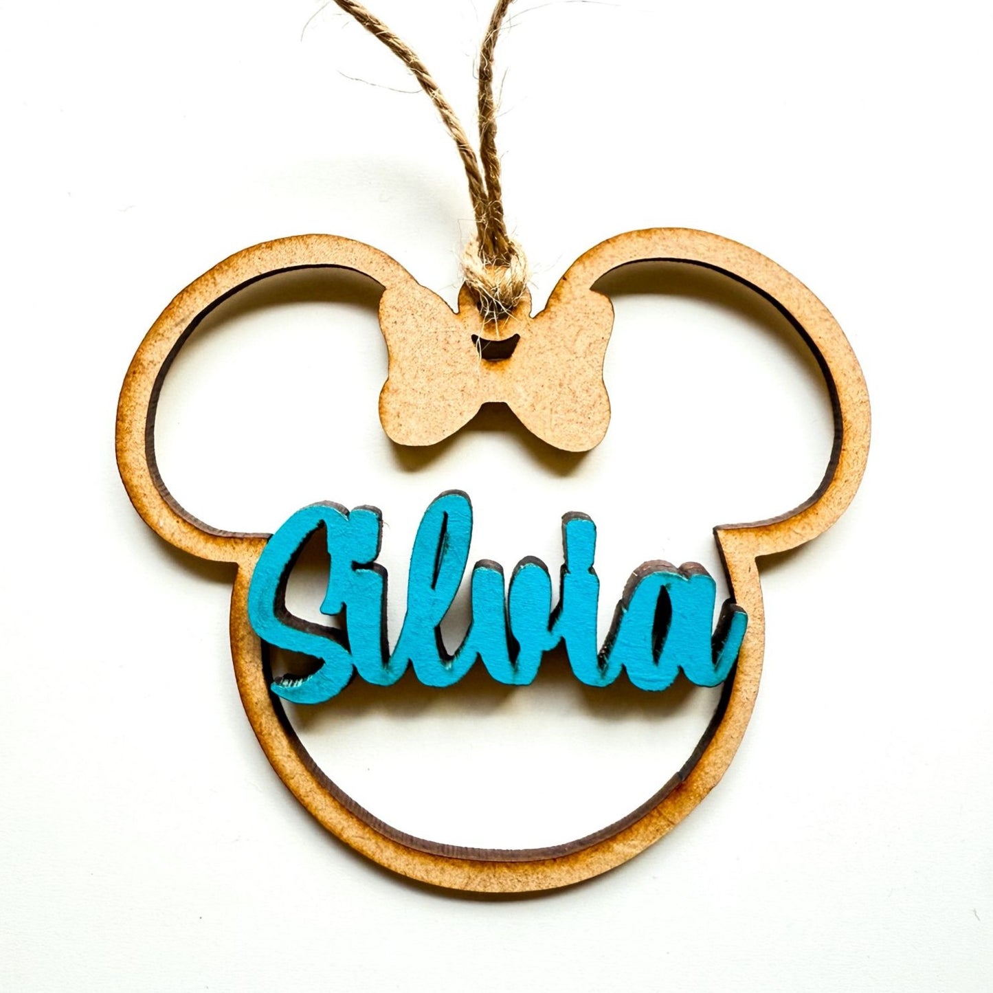 BOLA MINNIE MADERA NOMBRE COLORES